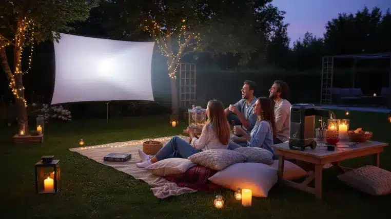 Portable Projector 4K Projector - Small and Mighty Viewing Projector
